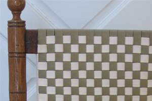 Shaker Tape in a Checkerboard Pattern